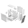 PC case Fractal Design Torrent White — supports ATX, EATX, microATX, ITX; 2x180 mm front fans; 2.5 inch/3.5 inch bays