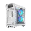 PC case Fractal Design Torrent White — supports ATX, EATX, microATX, ITX; 2x180 mm front fans; 2.5 inch/3.5 inch bays