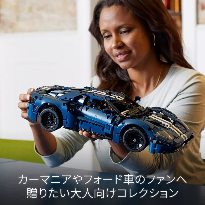 LEGO 42154 Technic 2022 Ford GT Car Model Kit for Adults to Build