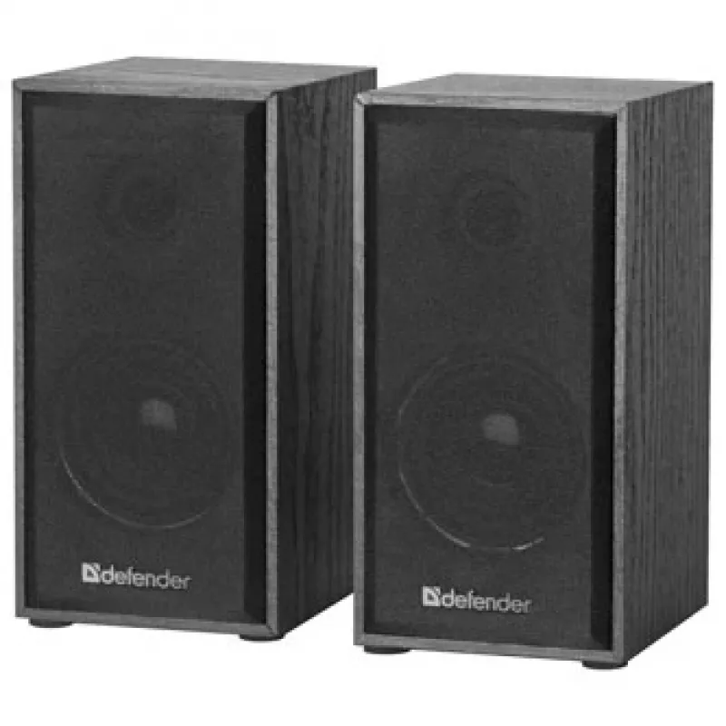 DEFENDER SPK-240 wired desktop speakers, 2.0, 6 W RMS, USB powered, 3.5 mm, black