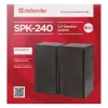 DEFENDER SPK-240 wired desktop speakers, 2.0, 6 W RMS, USB powered, 3.5 mm, black
