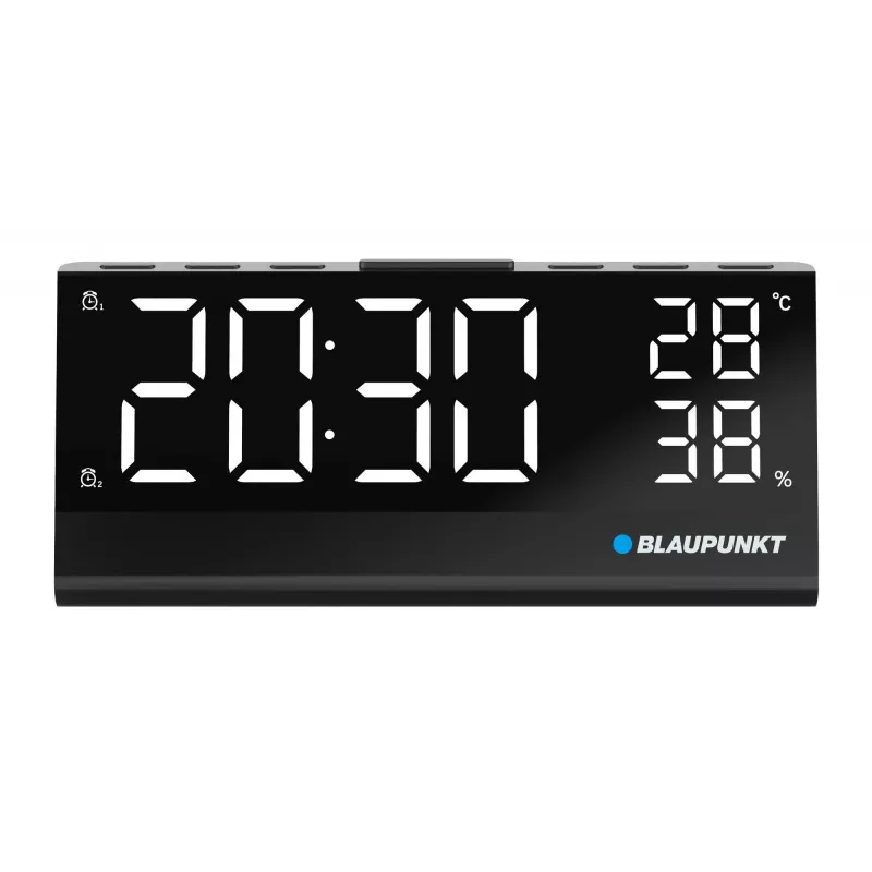 Clock radio CR10ALU FM PLL with built-in temperature and humidity sensor