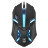 Wired optical mouse DEFENDER CYBER MB-560L — ambidextrous, 1200 DPI, USB Type-A, 2 buttons, black
