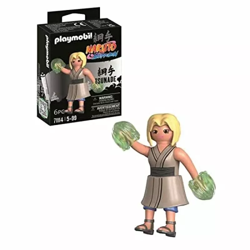 Playmobil 71114 Naruto: Tsunade Figure Set Naruto Shippuden Anime Collectors Figure Playset Suitable for Children and Fans 5+ Years