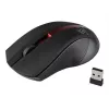 Wireless optical mouse Rebeltec GALAXY black/red interface