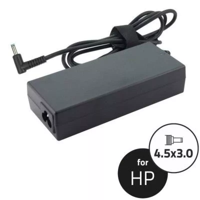 Qoltec laptop power supply for Hp 65w 19.5v 3.33a 4.5x3.0 + pin 50051.65w.hp