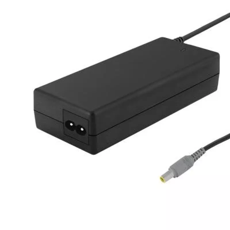 Qoltec 50093 power adapter/inverter 90 W Black