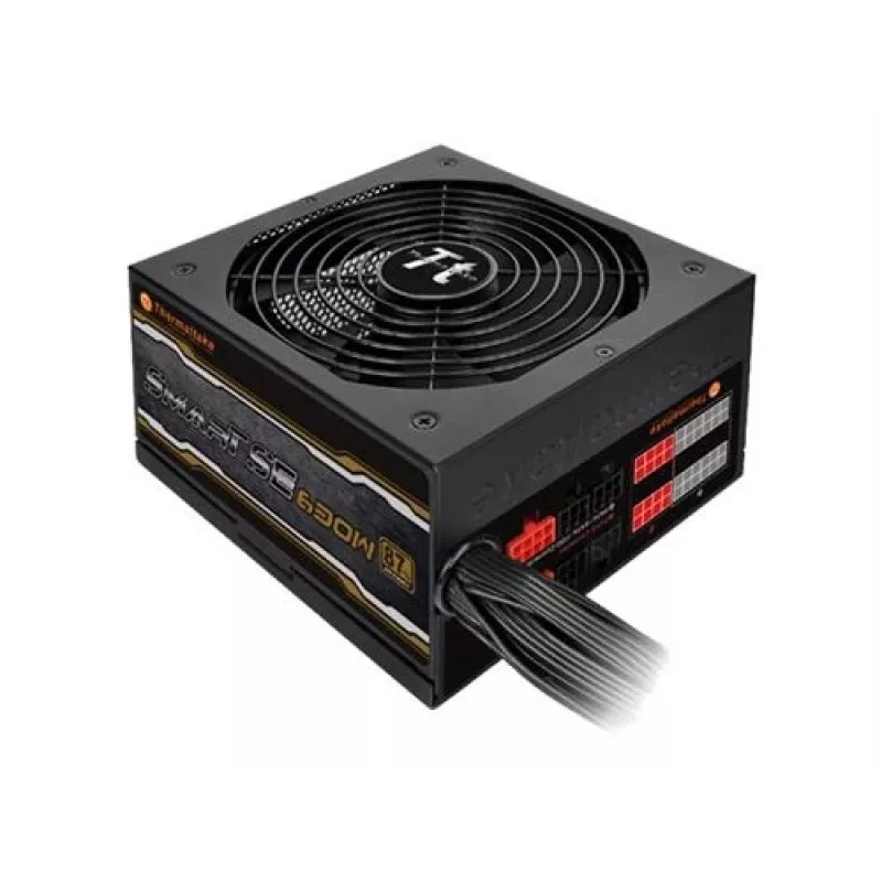 Thermaltake SMART SE 630W - power supply (Internal) - ATX12V 2.3/ EPS12V 2.92 - CA 230 V - 630 Watt - PFC Active - European Union - Black