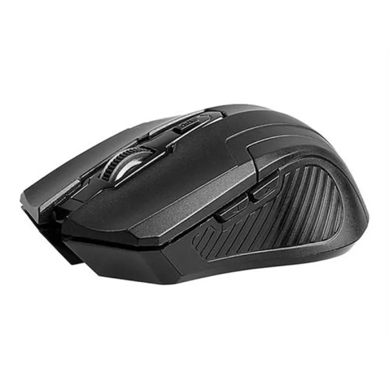 Tracer Fairy - optical mouse - 6 Boutons - wireless - 2.4 GHz - receiver wireless USB - Black