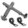 Notebook desk holder MACLEAN MC-836 — adjustable height, ergonomic design, black, for horizontal laptop use (58.5×236×320 mm)
