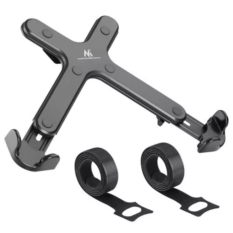 Notebook desk holder MACLEAN MC-836 — adjustable height, ergonomic design, black, for horizontal laptop use (58.5×236×320 mm)