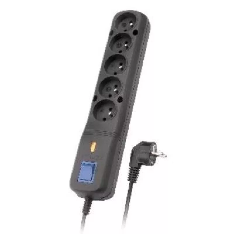 Lestar 5+ Lf-530wa, surge protector, 5m, Black Lf-530wa 5+ 3l G-a K. Cz 5,0m
