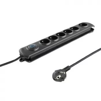 surge protector Qoltec 6 power socket 1.8m 50111