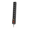 Lestar Lxa 816 Ga, surge protector, 3m, Black Lxa 816 G-a K. Cz 3.0m