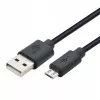 TB Micro USB - USB 1,8 M. Black (AKTBXKU2PBAW18B)