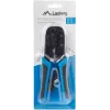 Crimping tool LANBERG NT-0201 for RJ-45 connectors, 180 mm, 315 g, black/blue