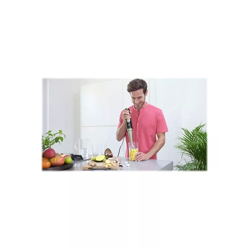 Braun MultiQuick 9 MQ9138XI 0.6 L Immersion blender 1200 W Black, Stainless steel
