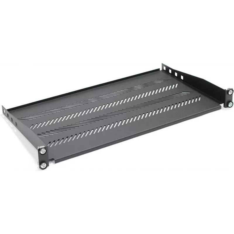 Shelf DIGITUS 1U fixed 250 mm depth for 19 inch racks, 15 kg load capacity