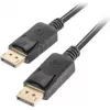 DisplayPort cable LANBERG CA-DPDP-10CC-0005-BK 0.5 m, DisplayPort–DisplayPort, Black