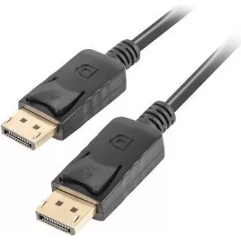 DisplayPort cable LANBERG CA-DPDP-10CC-0005-BK 0.5 m, DisplayPort–DisplayPort, Black