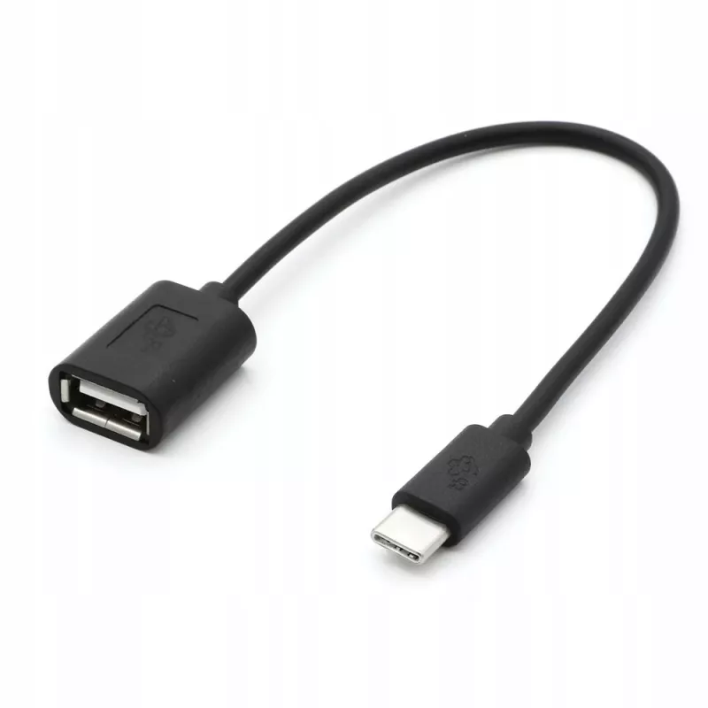 TB Cable OTG USB AF - USB C 15cm Black (AKTBXKU4PAC015B)