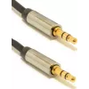 Gembird Cable CCAP-444-0.75M (Mini Jack M - Mini Jack M, 0,75m, Black Color) Audio-Cable 3.5mm Black (CCAP-444-0.75M)