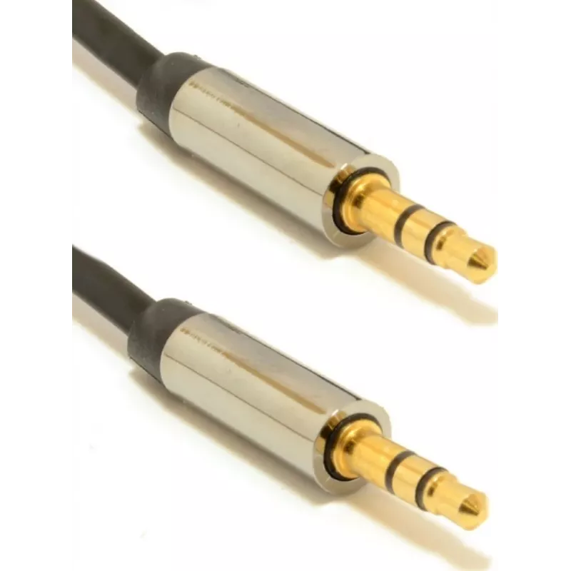 Gembird Cable CCAP-444-0.75M (Mini Jack M - Mini Jack M, 0,75m, Black Color) Audio-Cable 3.5mm Black (CCAP-444-0.75M)