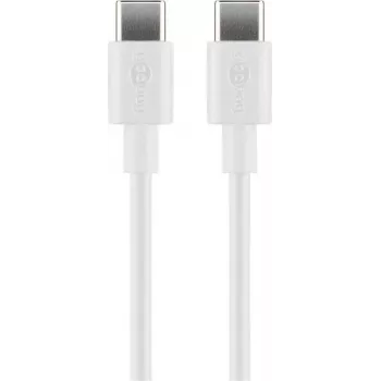 Goobay USB-C,Charging and Sync Cable, 2 m, white | Goobay