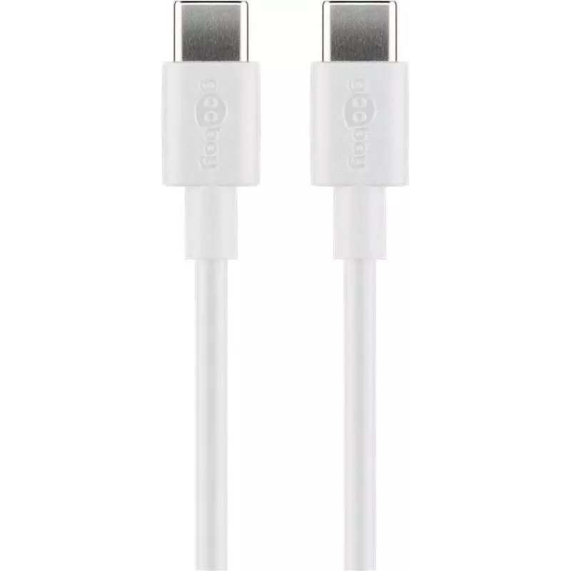 Goobay USB-C,Charging and Sync Cable, 2 m, white | Goobay