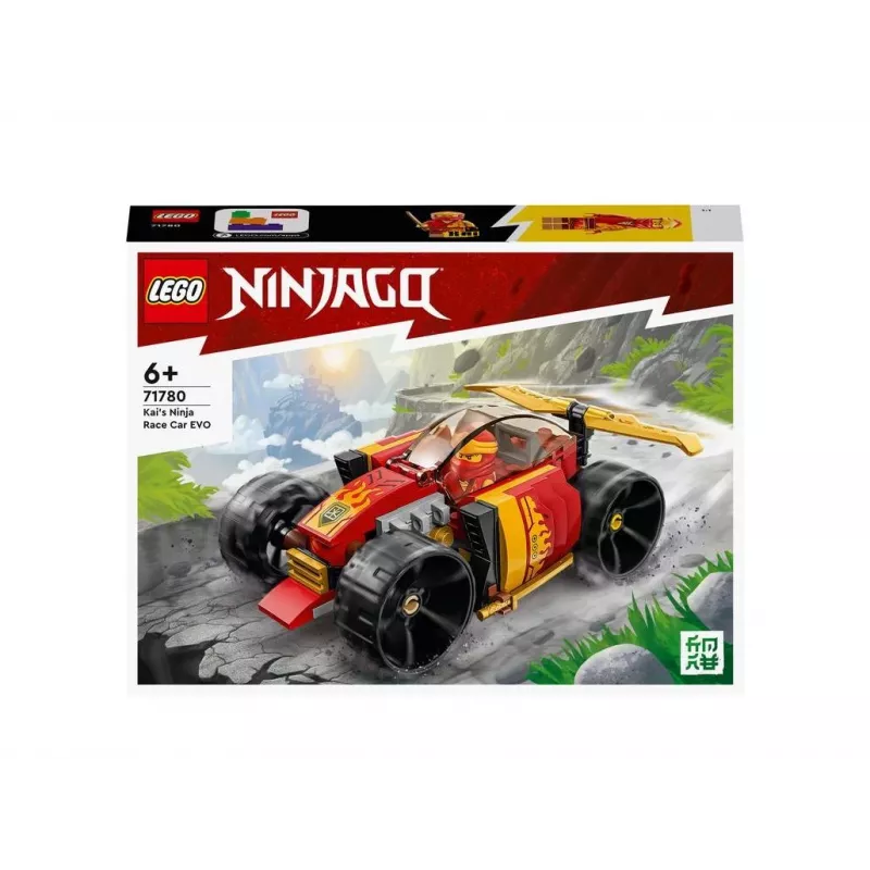 LEGO 71780 NINJAGO Kai’s Ninja Race Car EVO 2in1 Racing Car Toy to Off-Road Vehicle Model Building Set for Kids Boys and Girls Aged 6 Plus Birthday