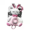 Music box TULILO 9238 Bunny 18 cm — wind-up musical toy for babies and children