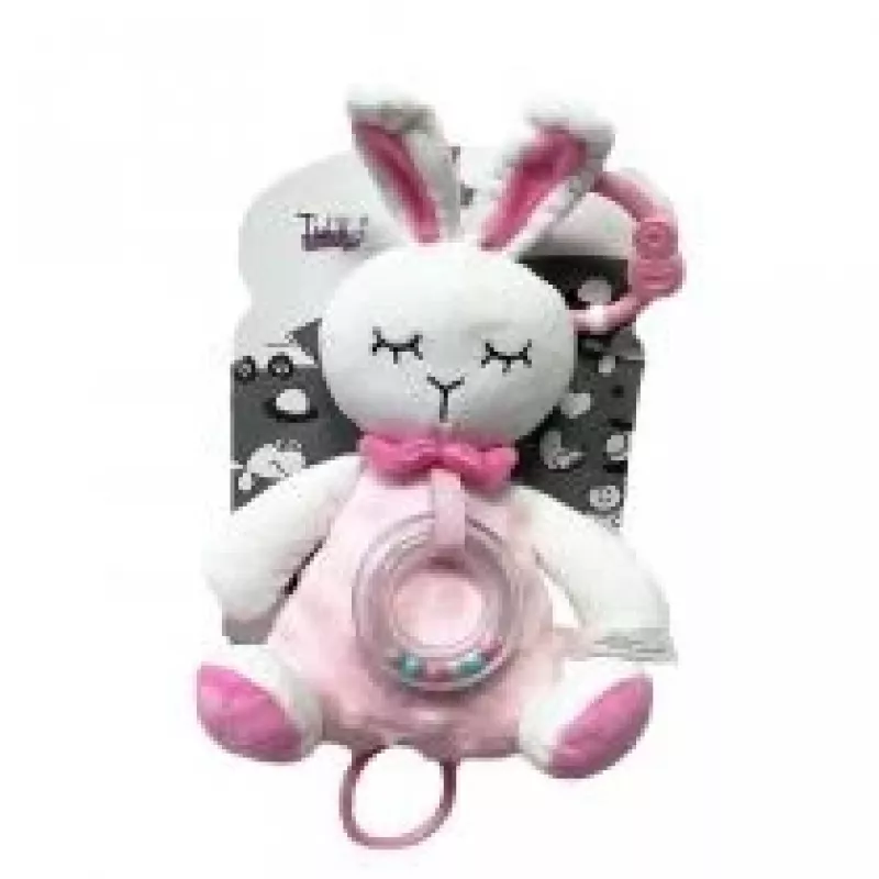 Music box TULILO 9238 Bunny 18 cm — wind-up musical toy for babies and children