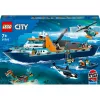 Construction toy LEGO City Arctic Exploration Ship 60368 — 815 pieces, 7+ years, includes 4 minifigures