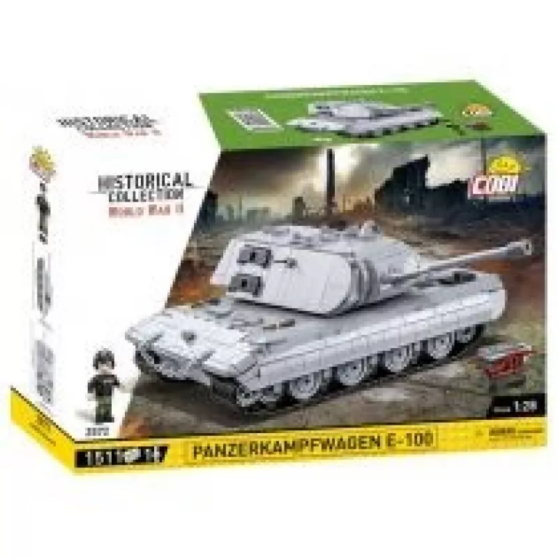 Building set COBI Panzerkampfwagen E-100 World War II 1511 pieces