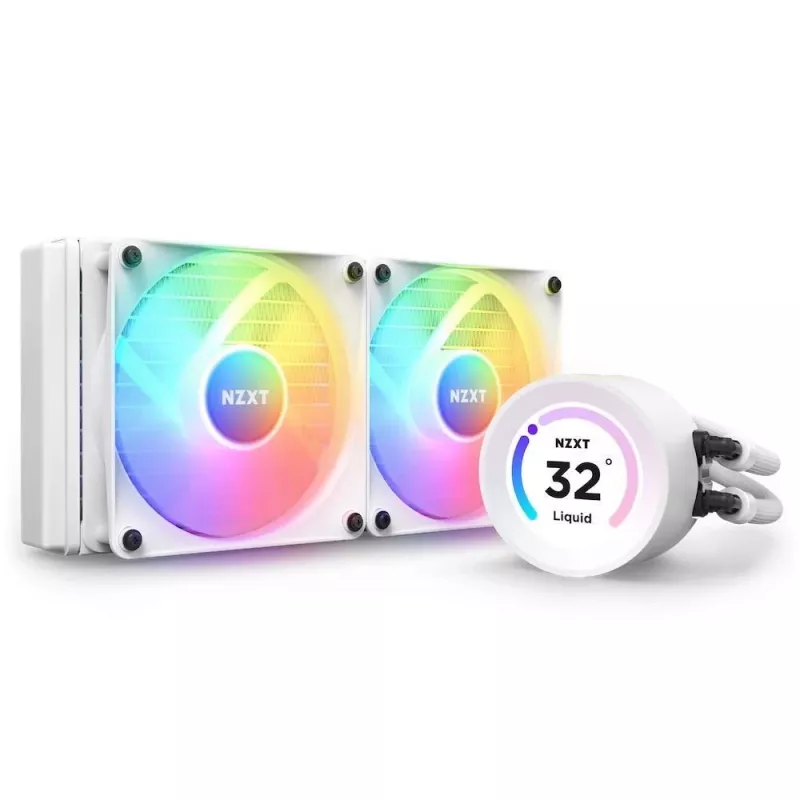 All-in-one liquid cooler NZXT Kraken Elite 240 RGB 12 cm White