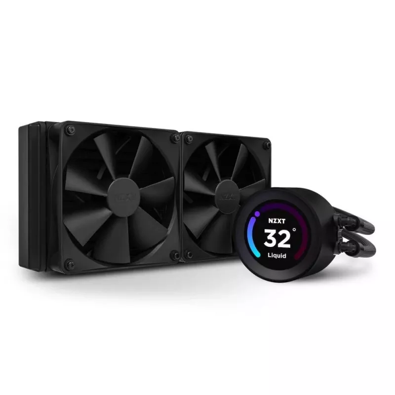 All-in-one liquid cooler NZXT Kraken Elite 240 12 cm Black