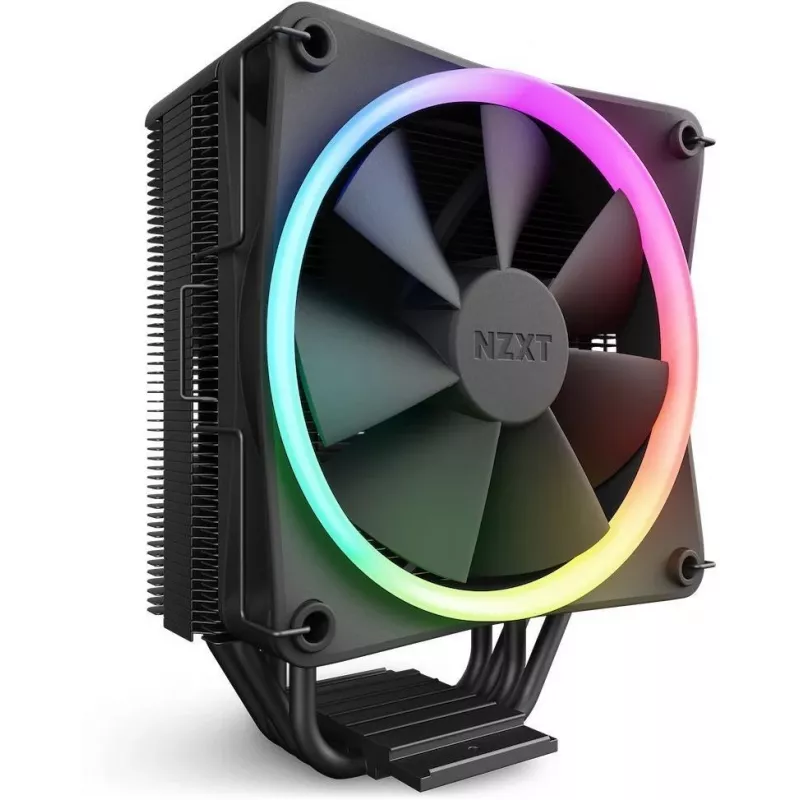NZXT T120 RGB Processor Air cooler 12 cm Black 1 pc(s)