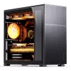 Jonsbo D41 Mesh Standard ATX PC Case – Black, Tempered Glass