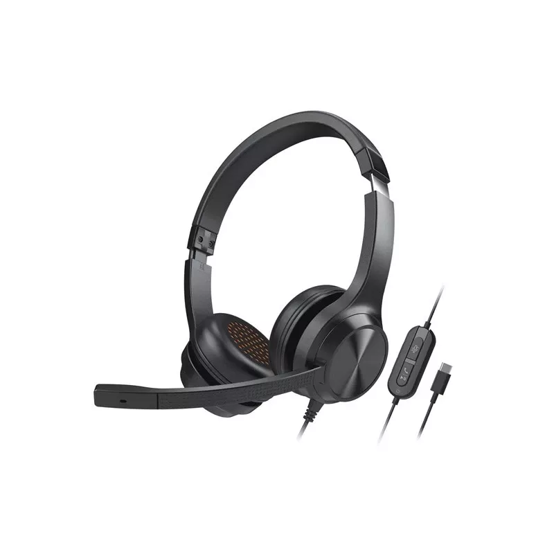 Creative 51EF0980AA000 Chat USB on-ear Headset Corded Stereo Black