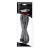 CableMod C-Series Pro ModMesh Sleeved 12VHPWR PCI-e Cable for Corsair (Carbon, 16-pin to Triple 8-pin, 600mm)