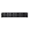 Synology RackStation RS2423+ NAS/storage server Rack (2U) Ryzen Embedded V1780B 8 GB DDR4 0 TB DiskStation Manager Black, Grey