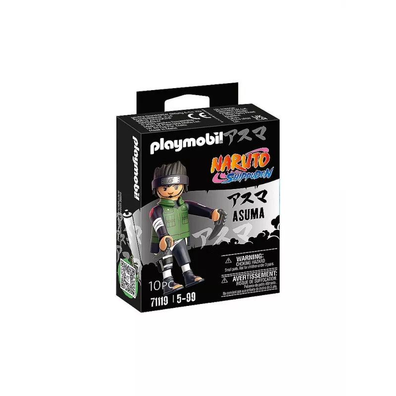 Playmobil 71107 Naruto: Shikamaru Figure Set Naruto Shippuden Anime Collectors Figure Playset Suitable for Children and Fans 5+ Years