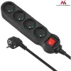 MCE182 electrical extension lead Band power strip 4 outlets (5 M) - Maclean