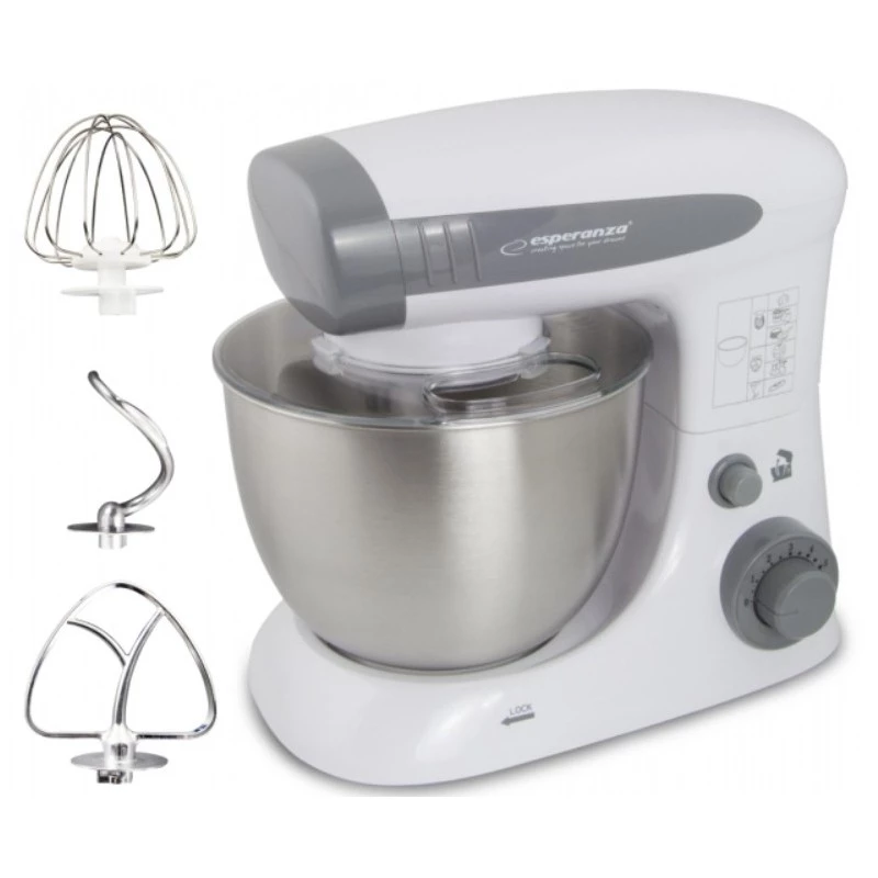 Esperanza EKM024 Cooking Assistant Stand Mixer, 800 W, 4 L