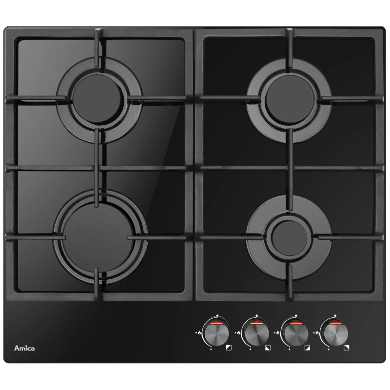 Gas plate AMICA PGCA 6100 APB, 4 heating zones, mechanical control