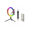 Ring Lamp RGB 26cm with tripod