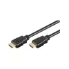 Wentronic goobay Series 2.0 - Highspeed - HDMI-Kabel mit Ethernet - HDMI männlich zu HDMI männlich - 15 m - Doppelisolierung - Schwarz - 4K Ultra HD s