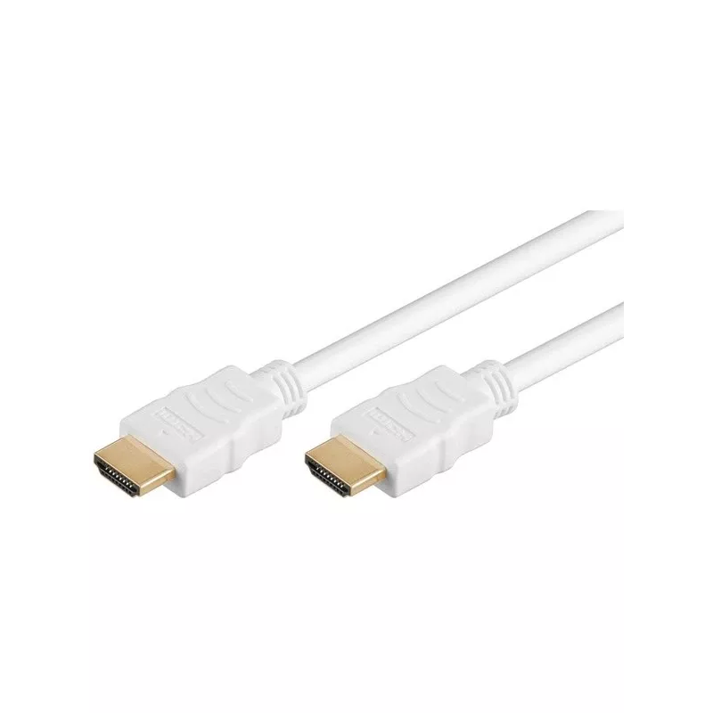 Goobay HDMI Cable 5m Type A Male to Male 18 Gbit/s White
