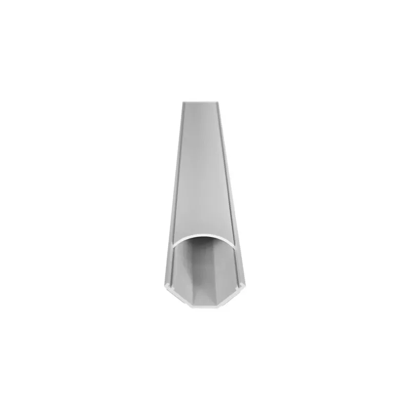 Cable flex tube MACLEAN MCTV-575 for floor, white, 1.5 m, width 43 mm, height 2.3–3.2 cm