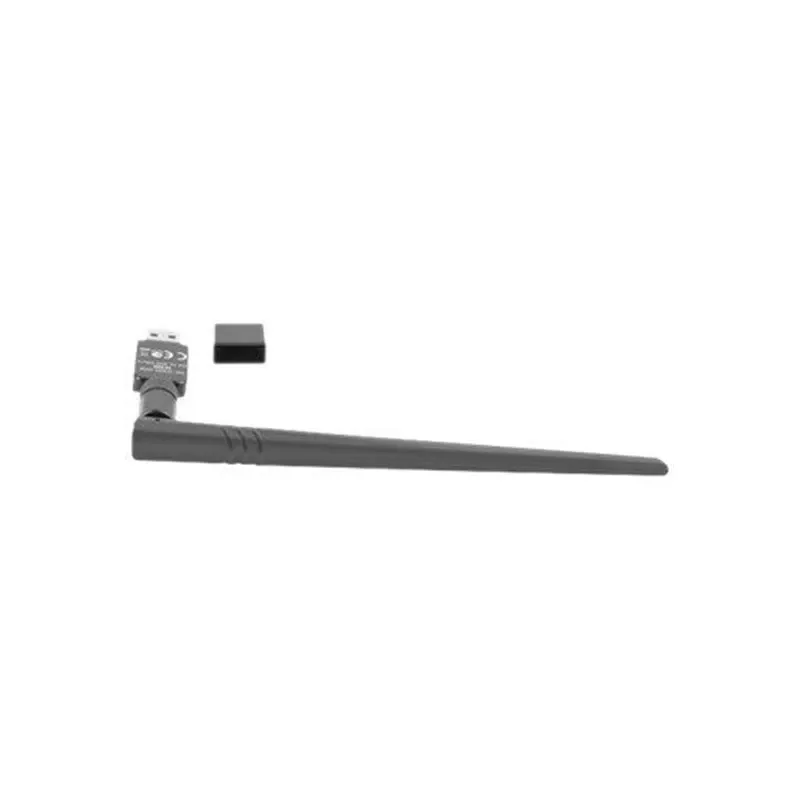 USB Wi‑Fi Adapter LANBERG NC-0300-WIE, USB 2.0, Dual External Antennas 5 dBi, WLAN 300 Mbps, Ethernet/WLAN, Black